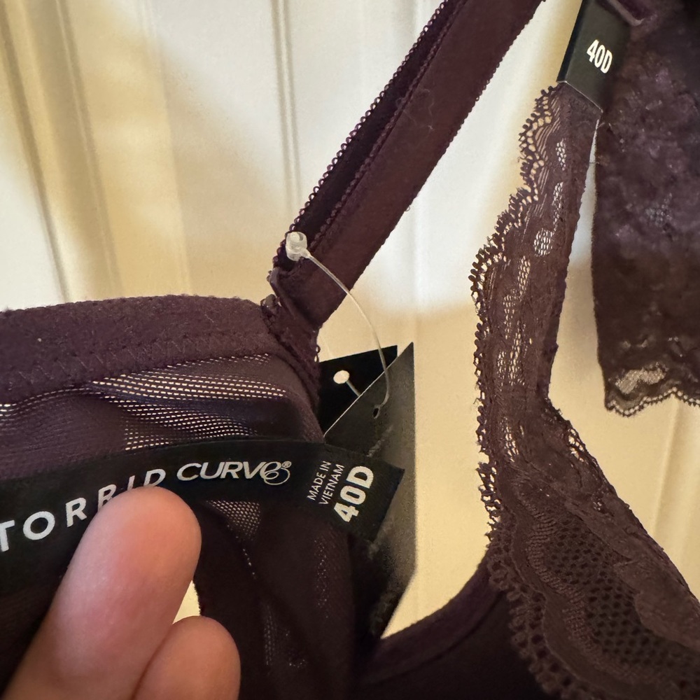 NWT Torrid Lace Bra & Panty Set - 2X - Picture 5 of 8